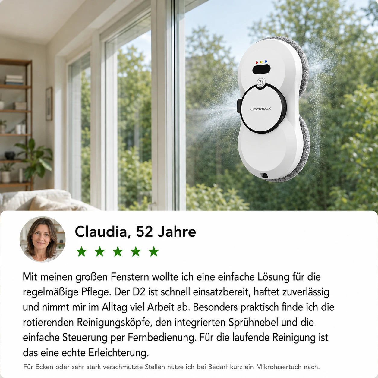 Fällt niemals herunter, Sicherungsseil inklusive